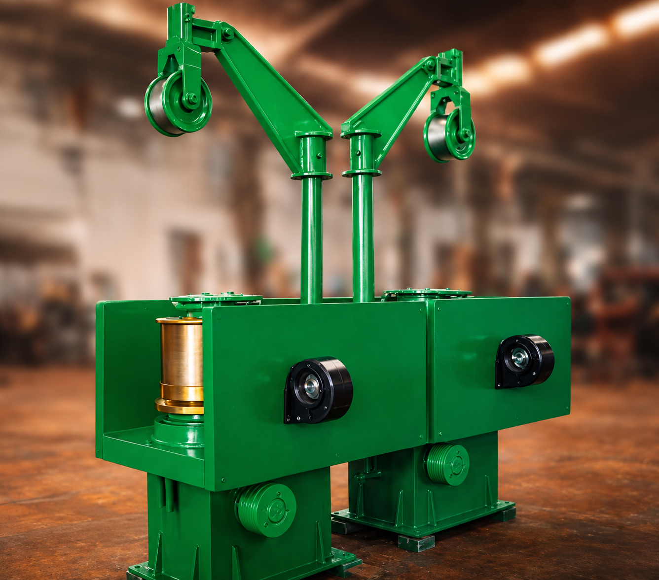 OMA Engineering Works wire drawing machine
